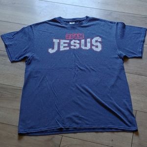"Team Jesus" distressed unisex t-shirt